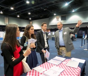 © LiveWell for LIFE, Laura Raccio Caption: Enrique Garcia, LiveWell for LIFE stakeholder relations manager, introducing the concept of sustainable, healthy diets at the 11th International Conference on Urban health, Manchester Central Convention Complex, Manchester, UK 6 March 2014 